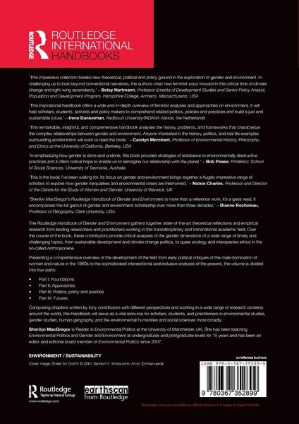Produktbild: Routledge Handbook of Gender and Environment