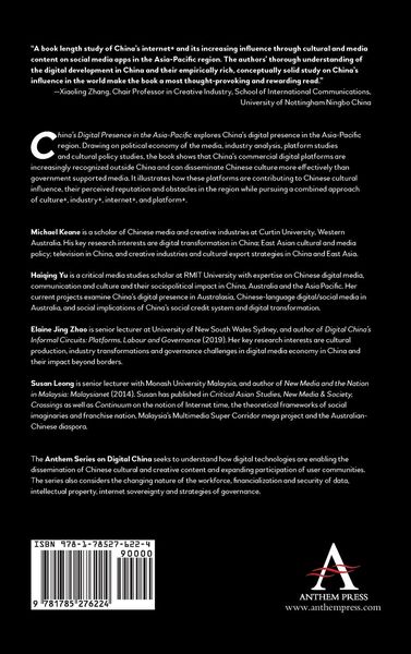 Produktbild: China's Digital Presence in the Asia-Pacific