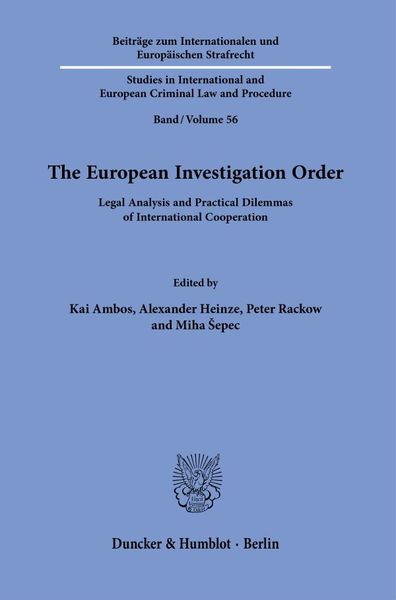 Produktbild: The European Investigation Order.