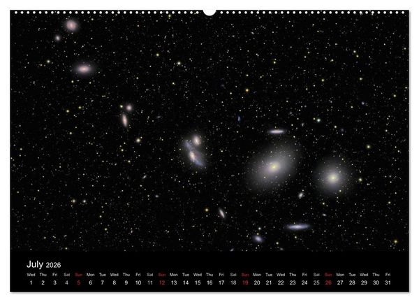 Produktbild: Deepsky (High Quality Premium Wall Calendar 2026 DIN A2 landscape),CALVENDO 12 Month Wall Calendar