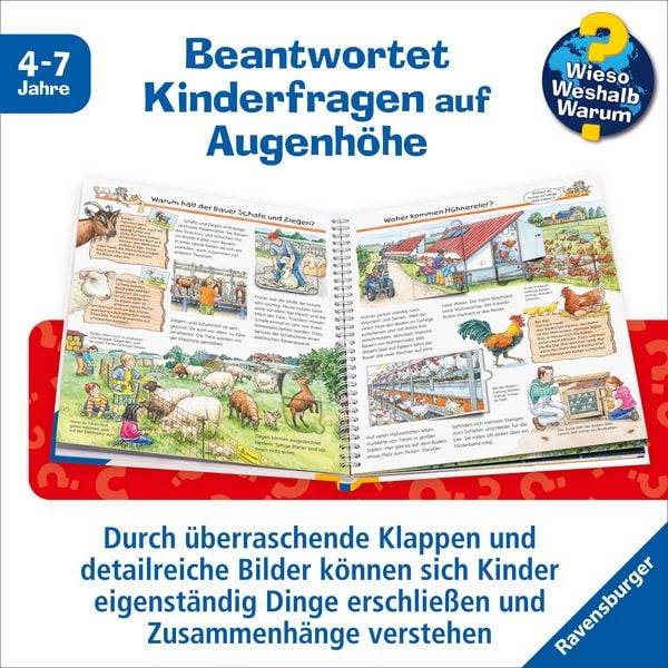 Produktbild: Wieso? Weshalb? Warum? Band 3 - Alles &uuml;ber den Bauernhof
