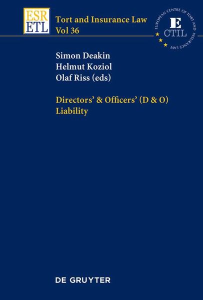 Produktbild: Directors & Officers (D & O) Liability