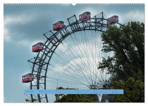 Produktbild: St&auml;dtereise Wien (hochwertiger Premium Wandkalender 2026 DIN A2 quer), Kunstdruck in Hochglanz