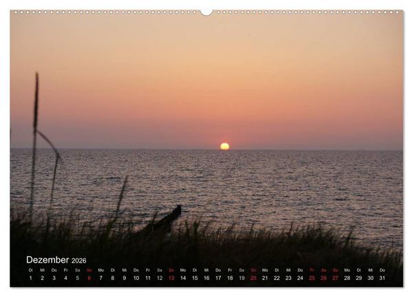 Produktbild: Anblicke und Ausblicke auf Fischland Dar&szlig; (Wandkalender 2026 DIN A2 quer), CALVENDO Monatskalender