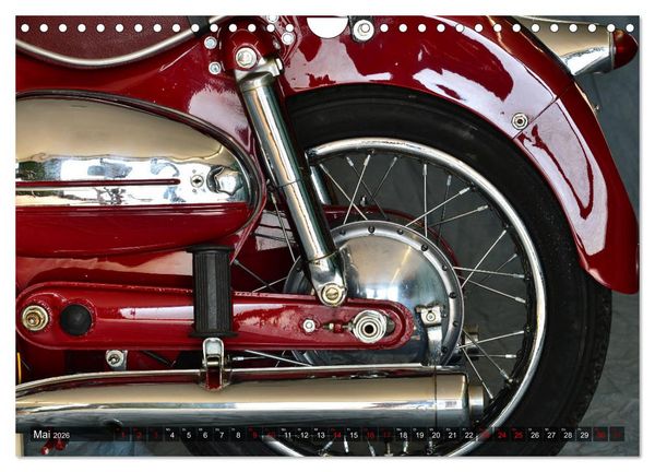 Produktbild: Puch 250 SGS Motorrad - Oldie aus &Ouml;sterreich (Wandkalender 2026 DIN A4 quer), CALVENDO Monatskalender