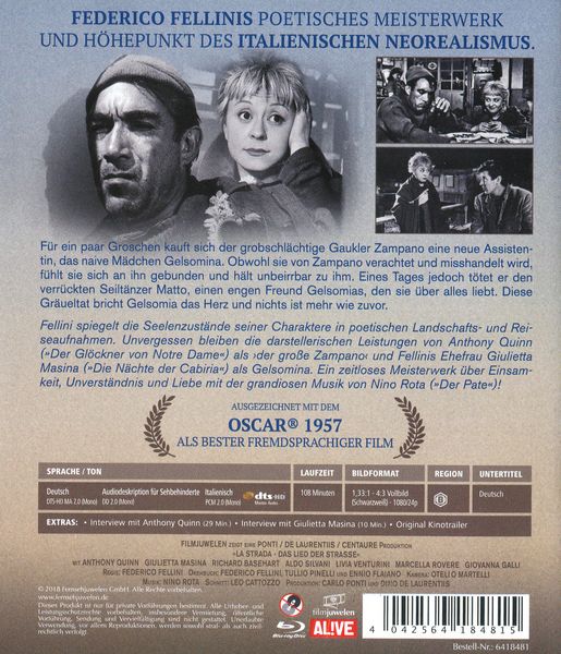 Produktbild: La Strada - Das Lied der Stra&szlig;e