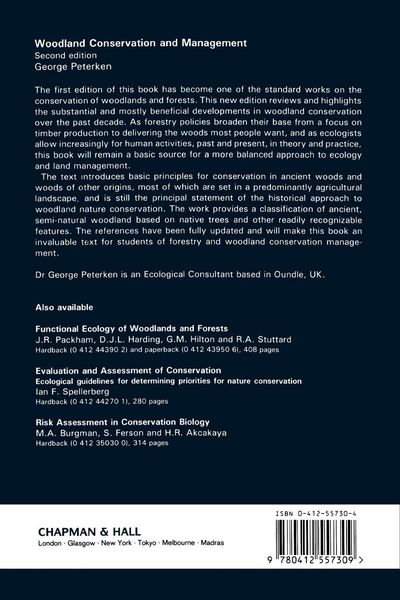 Produktbild: Woodland Conservation and Management