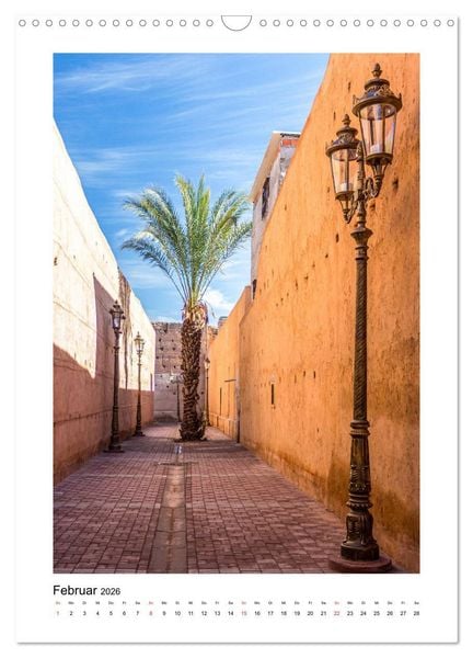 Produktbild: Marrakesch - Eine Stadt wie aus 1001 Nacht (Wandkalender 2026 DIN A3 hoch), CALVENDO Monatskalender