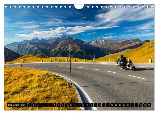 Produktbild: Am Gro&szlig;glockner. Berge, Stra&szlig;e, Natur (Wandkalender 2026 DIN A4 quer), CALVENDO Monatskalender