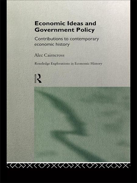 Produktbild: Economic Ideas and Government Policy