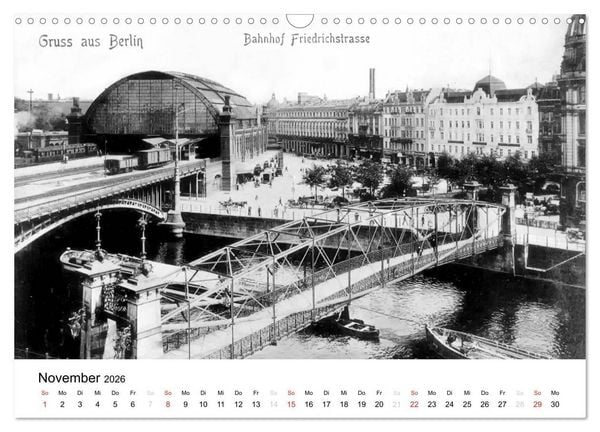 Produktbild: Gr&uuml;&szlig;e aus dem alten Berlin (Wandkalender 2026 DIN A3 quer), CALVENDO Monatskalender