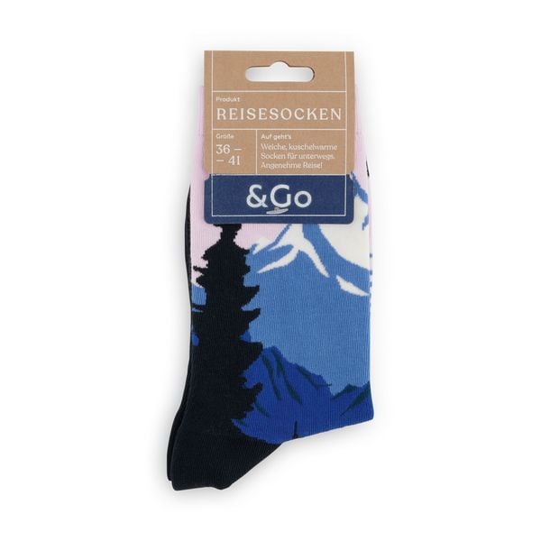 Produktbild: Reisesocken "Mountain", Gr. 36-41