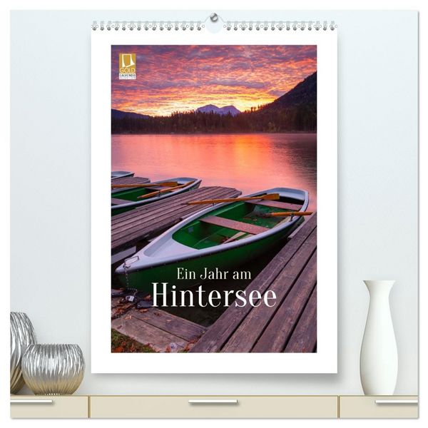 Produktbild: Ein Jahr am Hintersee (hochwertiger Premium Wandkalender 2027 DIN A2 hoch), Kunstdruck in Hochglanz
