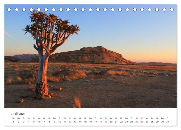 Produktbild: Highlights einer Weltreise (Tischkalender 2026 DIN A5 quer), CALVENDO Monatskalender