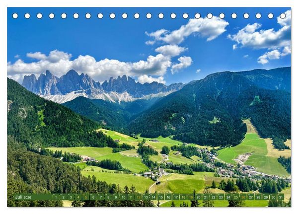 Produktbild: Erlebe mit mir die Sch&ouml;nheit der Alpen (Tischkalender 2026 DIN A5 quer), CALVENDO Monatskalender