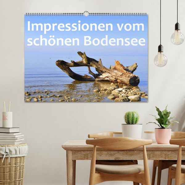 Produktbild: Impressionen vom sch&ouml;nen Bodensee (Wandkalender 2026 DIN A2 quer), CALVENDO Monatskalender