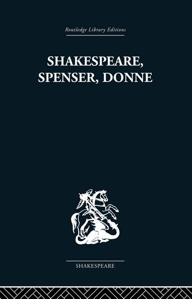 Produktbild: Shakespeare, Spenser, Donne