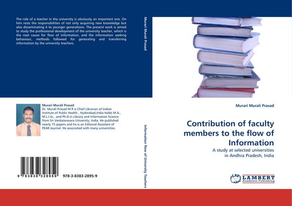 Produktbild: Contribution of faculty members to the flow of Information