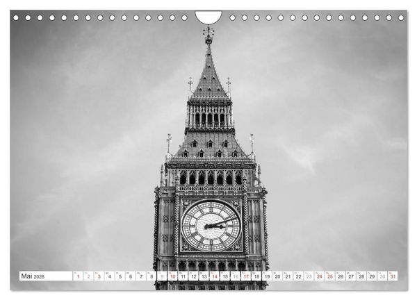Produktbild: London Stadt an der Themse (Wandkalender 2026 DIN A4 quer), CALVENDO Monatskalender