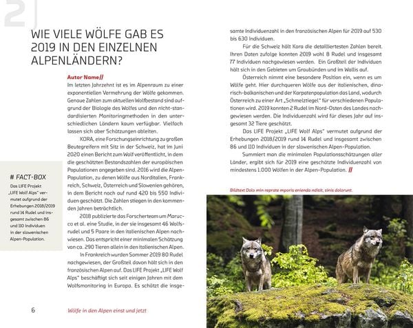 Produktbild: Der Wolf im Visier &ndash; Konflikte und L&ouml;sungsans&auml;tze