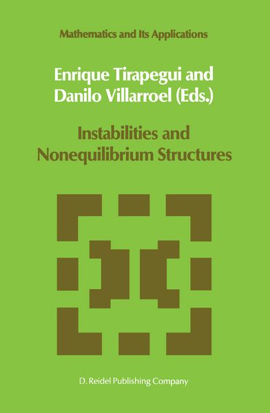Produktbild: Instabilities and Nonequilibrium Structures