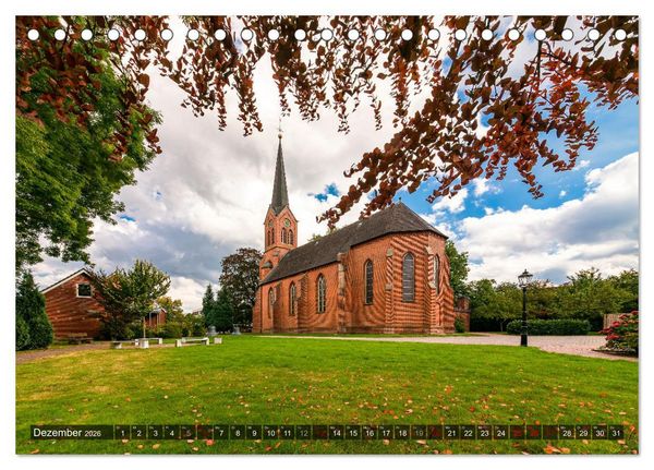 Produktbild: Papenburg - Venedig des Nordens (Tischkalender 2026 DIN A5 quer), CALVENDO Monatskalender