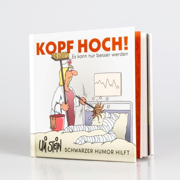 Produktbild: Uli Stein: Gute Wünsche!: Kopf hoch! Schwarzer Humor hilft