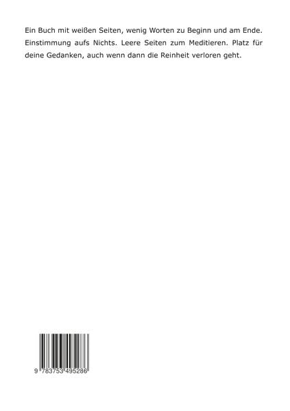 Produktbild: Das Buch der Leere