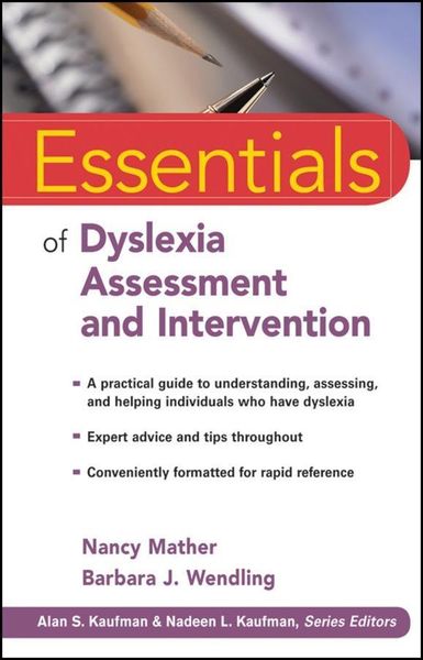 Produktbild: Essentials of Dyslexia Assessment and Intervention