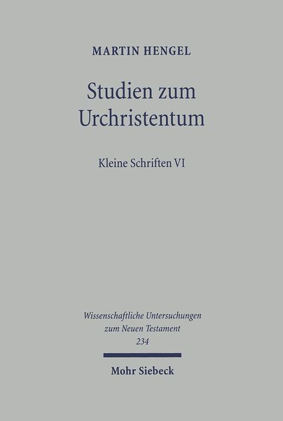 Produktbild: Studien zum Urchristentum