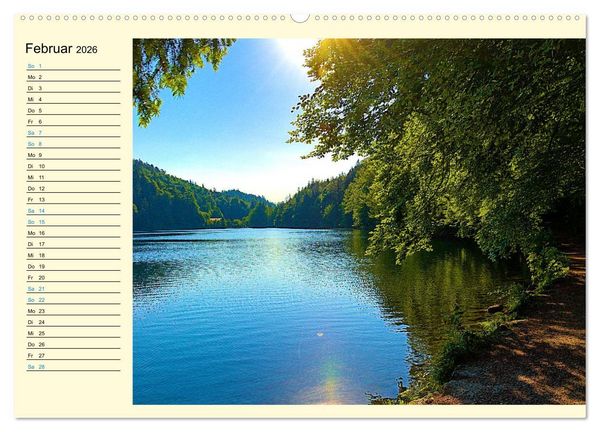 Produktbild: Bayern - Idylle zwischen Allg&auml;u und Bayerischen Alpen (Wandkalender 2026 DIN A2 quer), CALVENDO Monatskalender