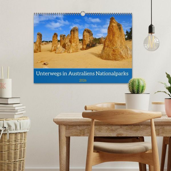 Produktbild: Unterwegs in Australiens Nationalparks (Wandkalender 2026 DIN A3 quer), CALVENDO Monatskalender