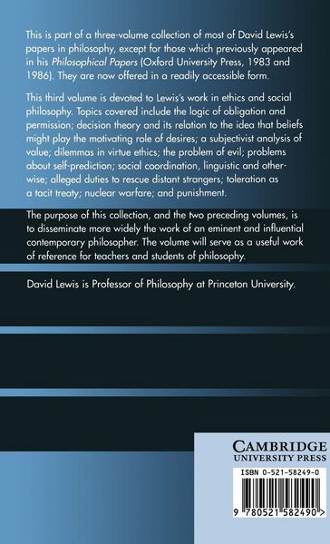Produktbild: Papers in Ethics and Social Philosophy