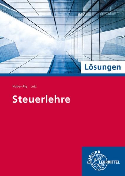 Lösungen zu 78718, Taschenbuch von Karl Lutz, Europa-Lehrmittel, 9783758574689
