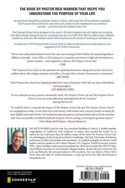 Produktbild: The Purpose Driven Life