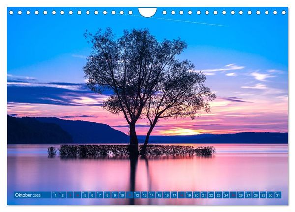Produktbild: Drei L&auml;nder ein See - Bodensee (Wandkalender 2026 DIN A4 quer), CALVENDO Monatskalender