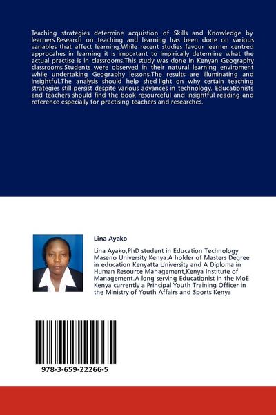 Produktbild: Teaching Strategies: Their Effect On Performance In Geography