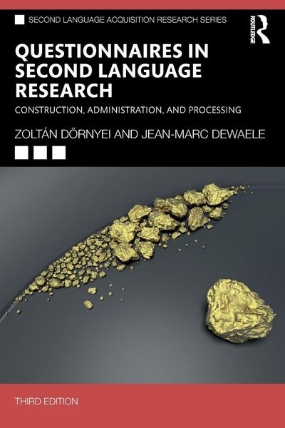 Produktbild: Questionnaires in Second Language Research