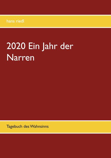 Produktbild: 2020 Ein Jahr der Narren
