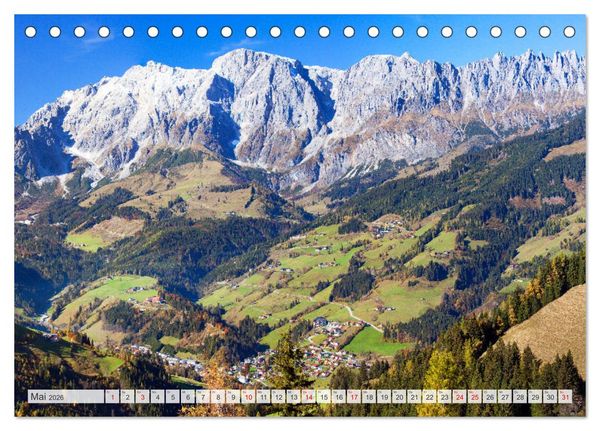 Produktbild: Es gr&uuml;&szlig;t M&uuml;hlbach am Hochk&ouml;nig (Tischkalender 2026 DIN A5 quer), CALVENDO Monatskalender