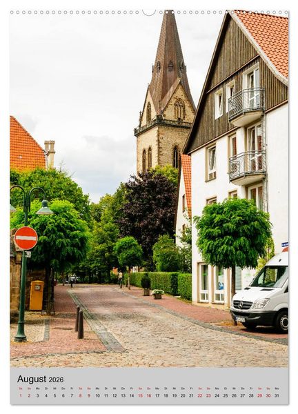 Produktbild: Warburg - Ansichten einer Stadt (Wandkalender 2026 DIN A2 hoch), CALVENDO Monatskalender