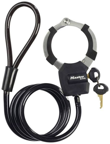 Produktbild: Master Lock 8275EURDPROBLK Kabelschloss Schwarz Schl&uuml;sselschloss