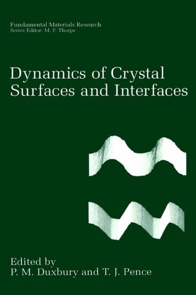Produktbild: Dynamics of Crystal Surfaces and Interfaces