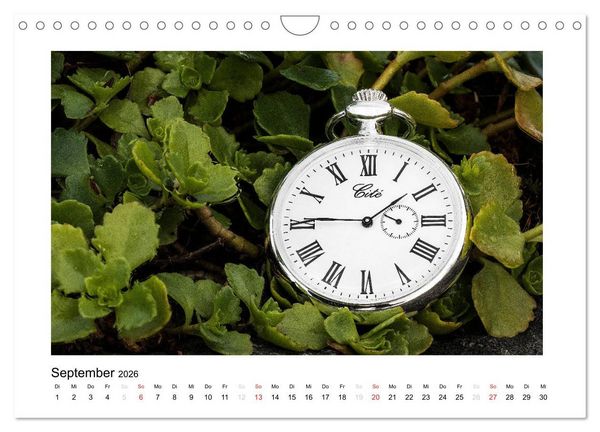 Produktbild: Uhren aus aller Welt (Wandkalender 2026 DIN A4 quer), CALVENDO Monatskalender
