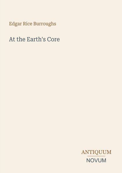 Produktbild: At the Earth's Core