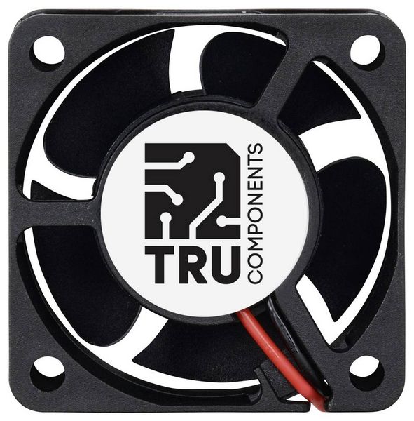 Produktbild: TRU COMPONENTS TC-MX4020-12V0.08A Axiall&uuml;fter 12 V/DC 14.4 m&sup3;/h (L x B x H) 40 x 40 x 20mm