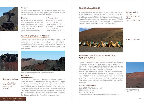 Produktbild: Wanderf&uuml;hrer Lanzarote &ndash; Reisezeit &ndash; GEQUO Verlag