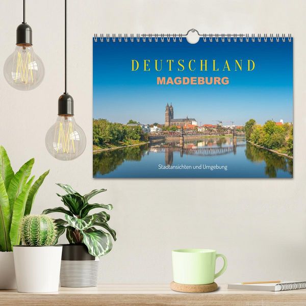 Produktbild: Deutschland: Magdeburg, Stadtansichten und Umgebung (Wandkalender 2026 DIN A4 quer), CALVENDO Monatskalender