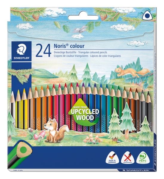 Produktbild: STAEDTLER Buntstift Noris colo 24ST 100% PEFC