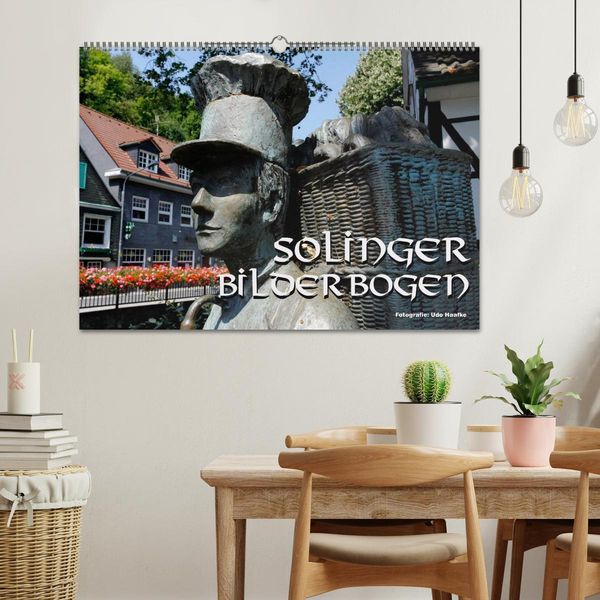 Produktbild: Solinger Bilderbogen 2026 (Wandkalender 2026 DIN A2 quer), CALVENDO Monatskalender